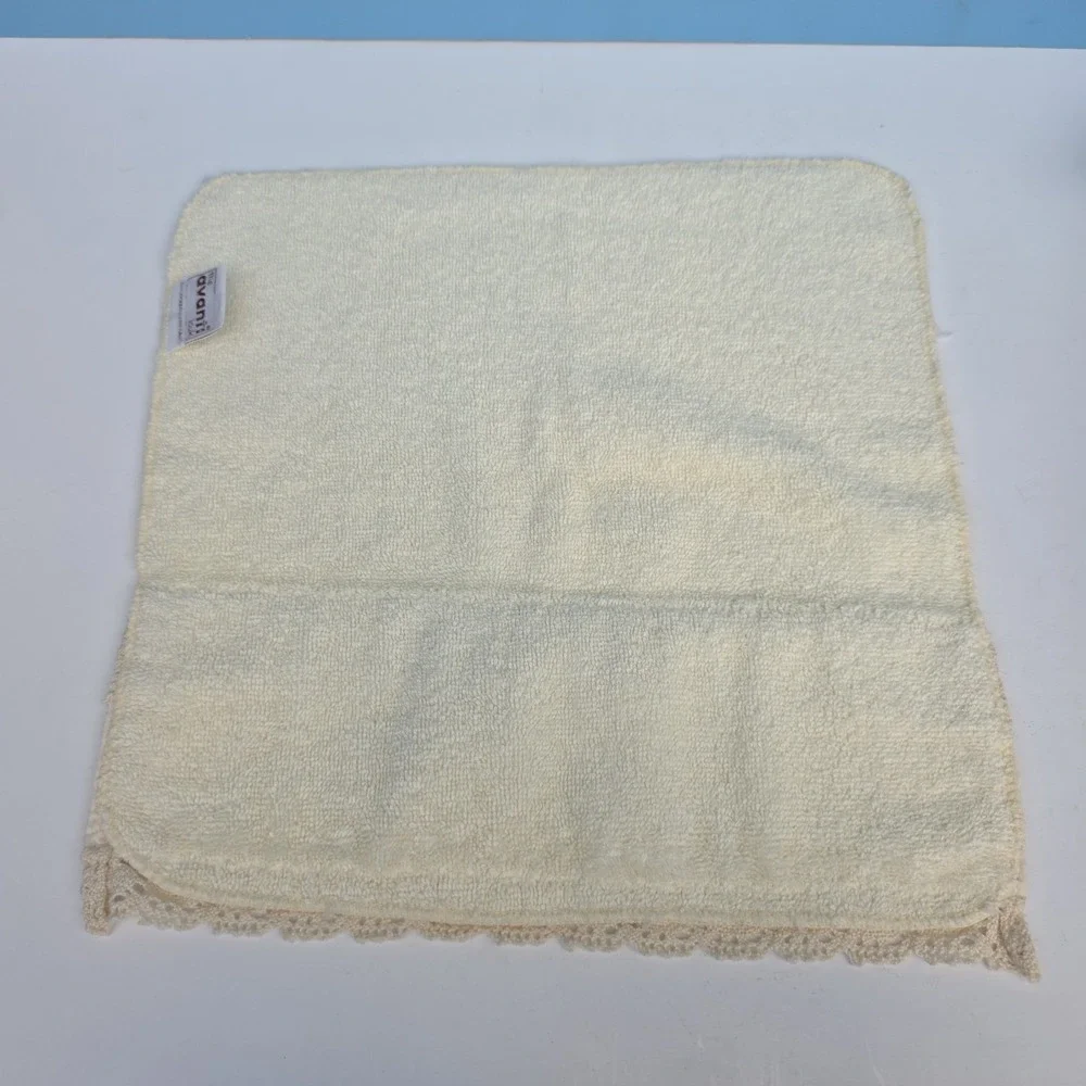 Vintage Avanti Washcloths Crochet Lace Granny 90s Cottagecore SET, LOT OF‎ 2